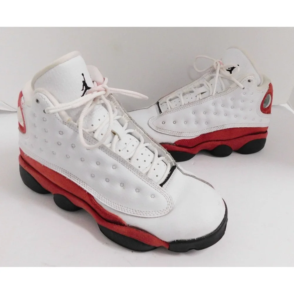 Nike Air Jordan 13 Retro GS Cherry 414574-122 Youth Size 6.5Y Women's Size 8